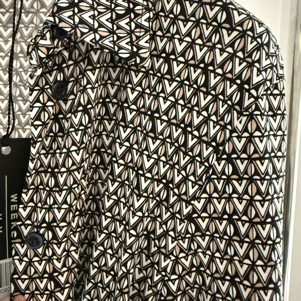 MaxMara Weekend geometric wrap‎ dress - Picture 5 of 7
